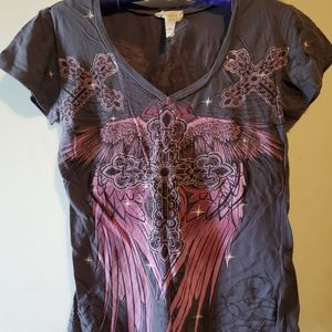 Size Medium 8/10 Xzavier V neck Shirt